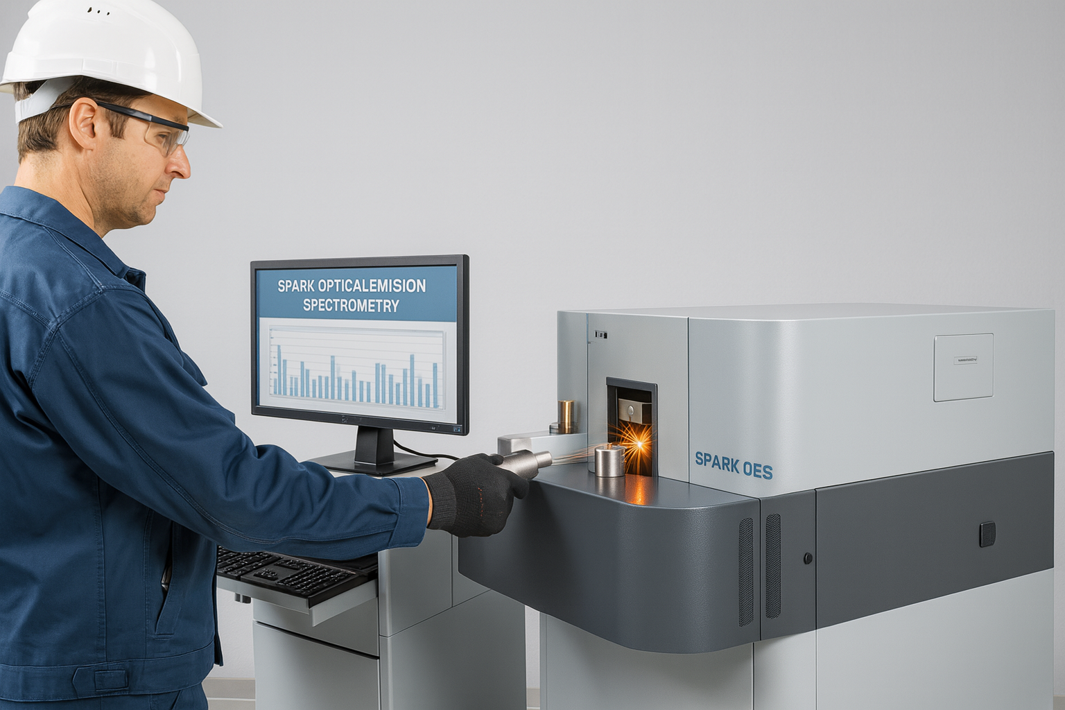 Spark Spectroscopy Equipment